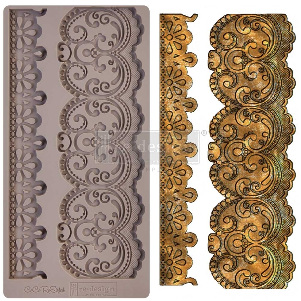 Prima border lace decor mould